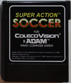 Super Action Soccer Main Cartridge