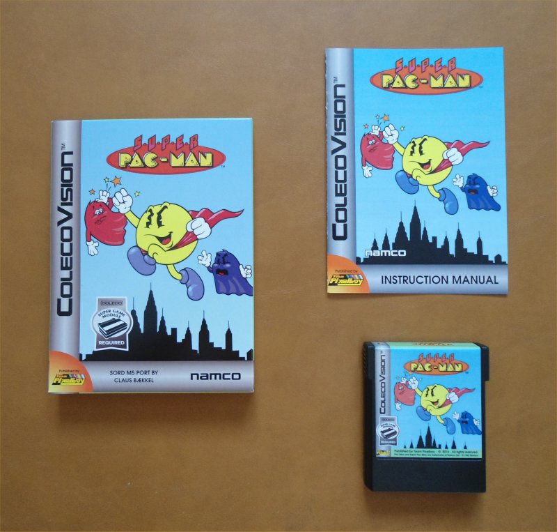 Super Pac-Man Main Cartridge