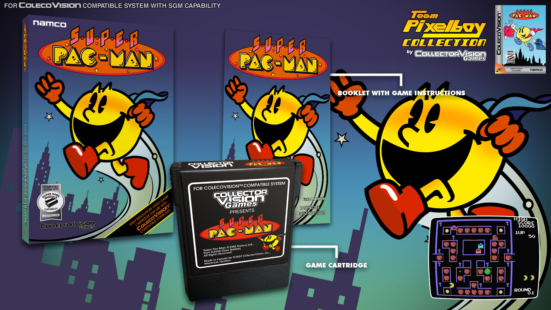 Super Pac-Man Advertisement