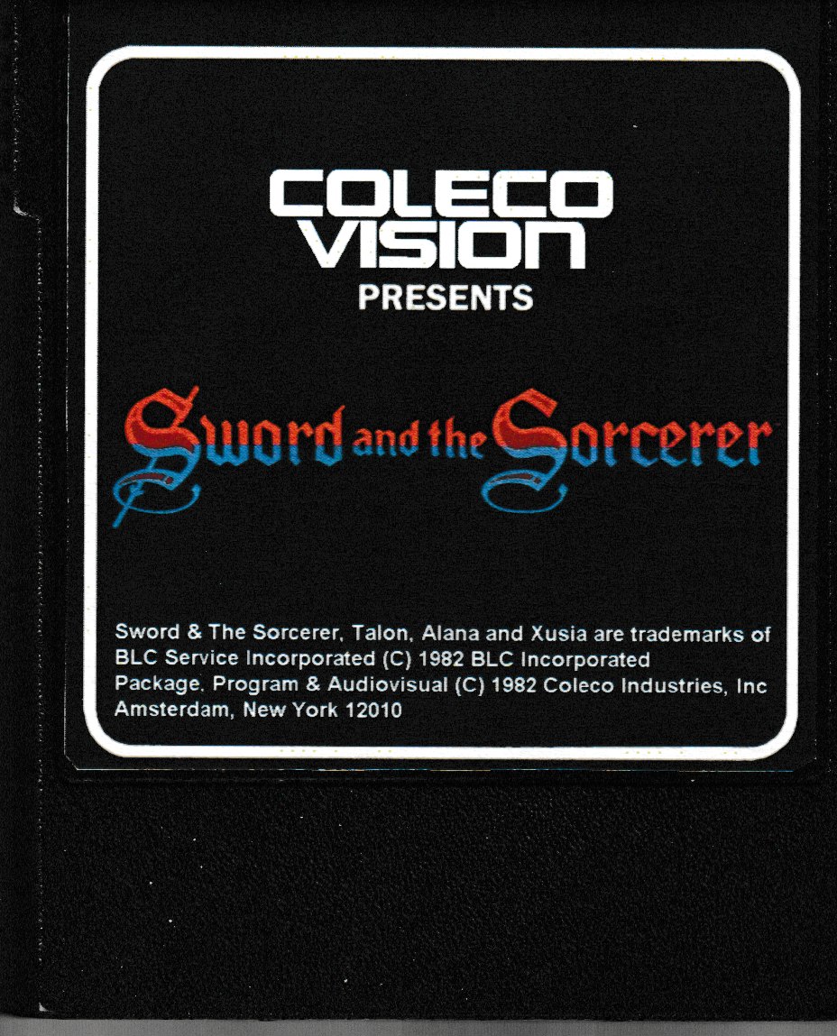 Sword and the Sorcerer  (Demo) Main Cartridge