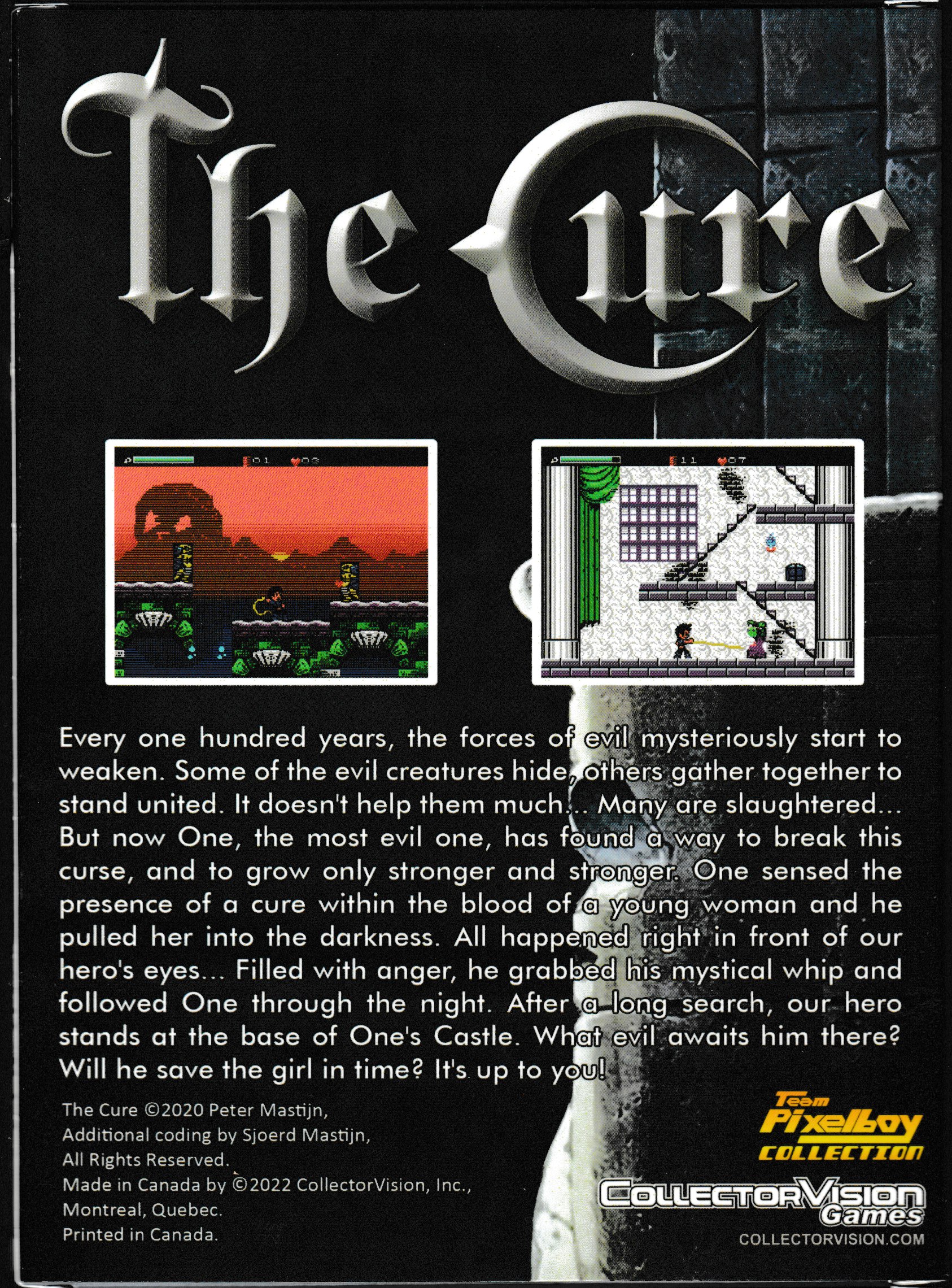The Cure (Re-Release) US Back Box Art