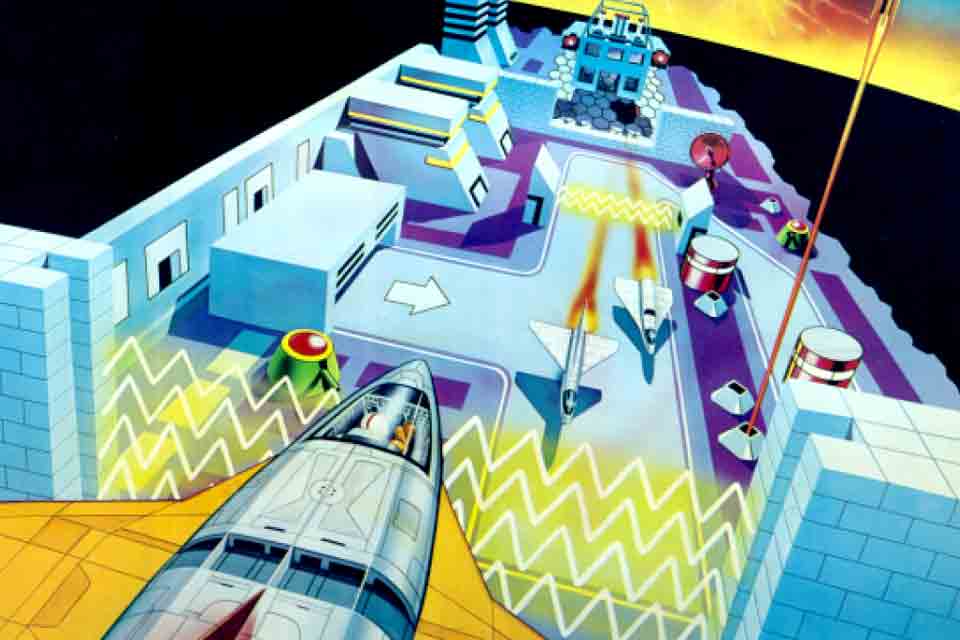 Zaxxon Super Game Promotional Material