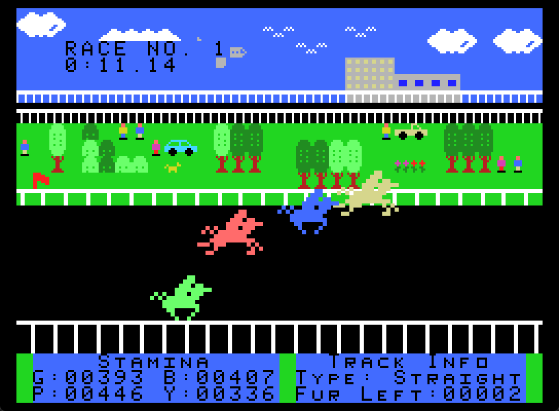 Horse Racing Rev. 05 (Demo) Screenshot 2