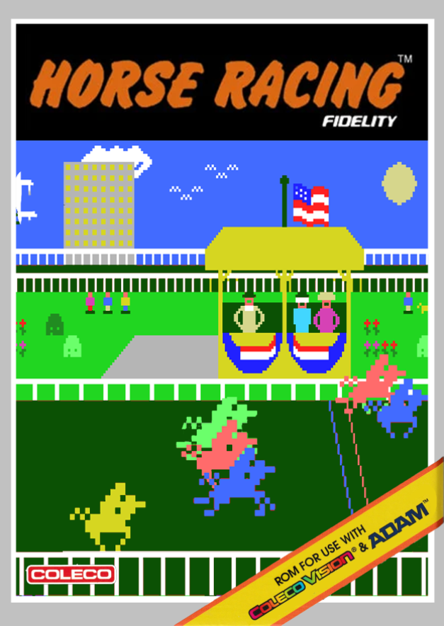 Horse Racing Rev. 06 (Demo) US Front Box Art