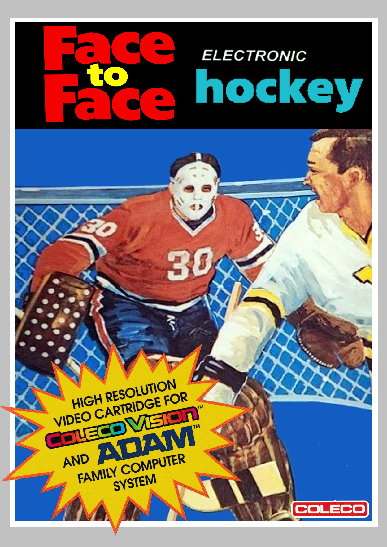 Face to Face Hockey US Front Box Art