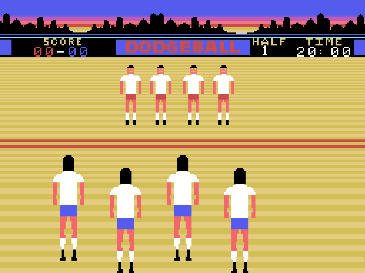 Super Action Dodge Ball Screenshot 1