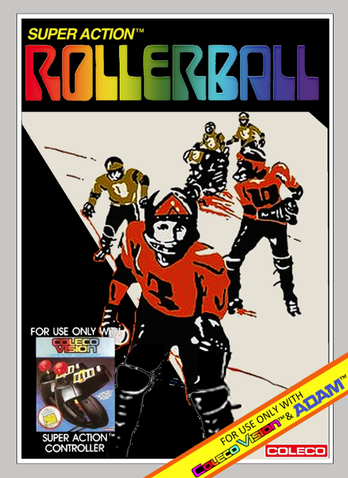 Super Action RollerBall US Front Box Art