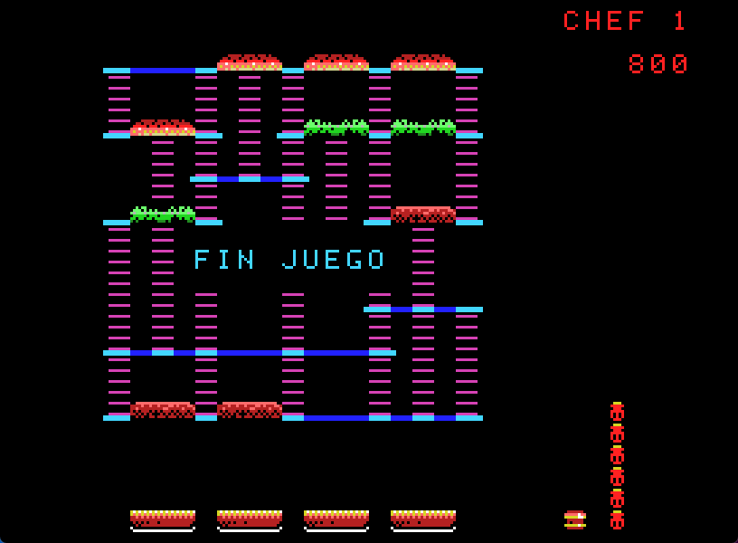 BurgerTime (Hamburguesas) (AR) Screenshot 4