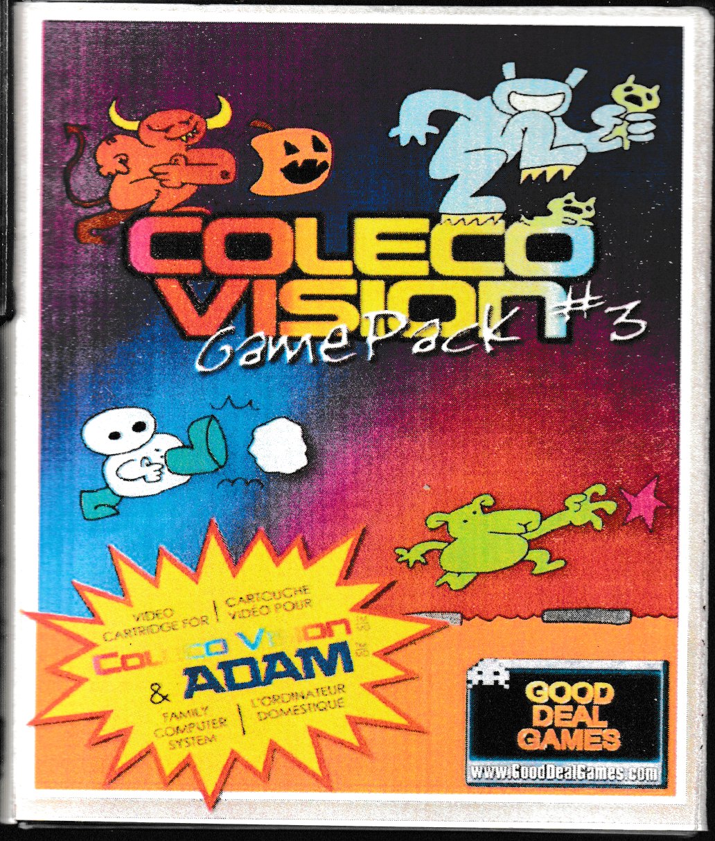 Game Pack #3 US Front Box Art