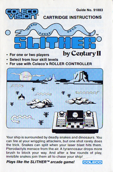 Slither (SCE) Standard Controller Edition US User Manual