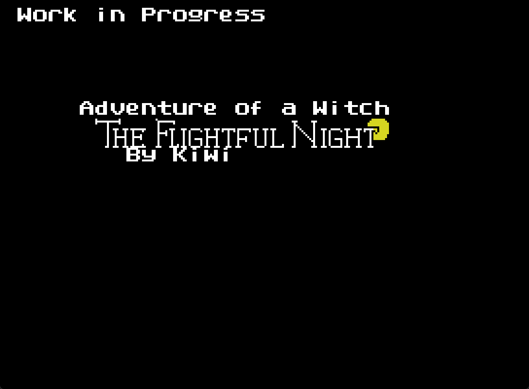 Adventure of a Witch - The Flightful Night (Demo) Screenshot 1