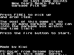 New Years Beach Party Garbage Pick Up Screenshot 1