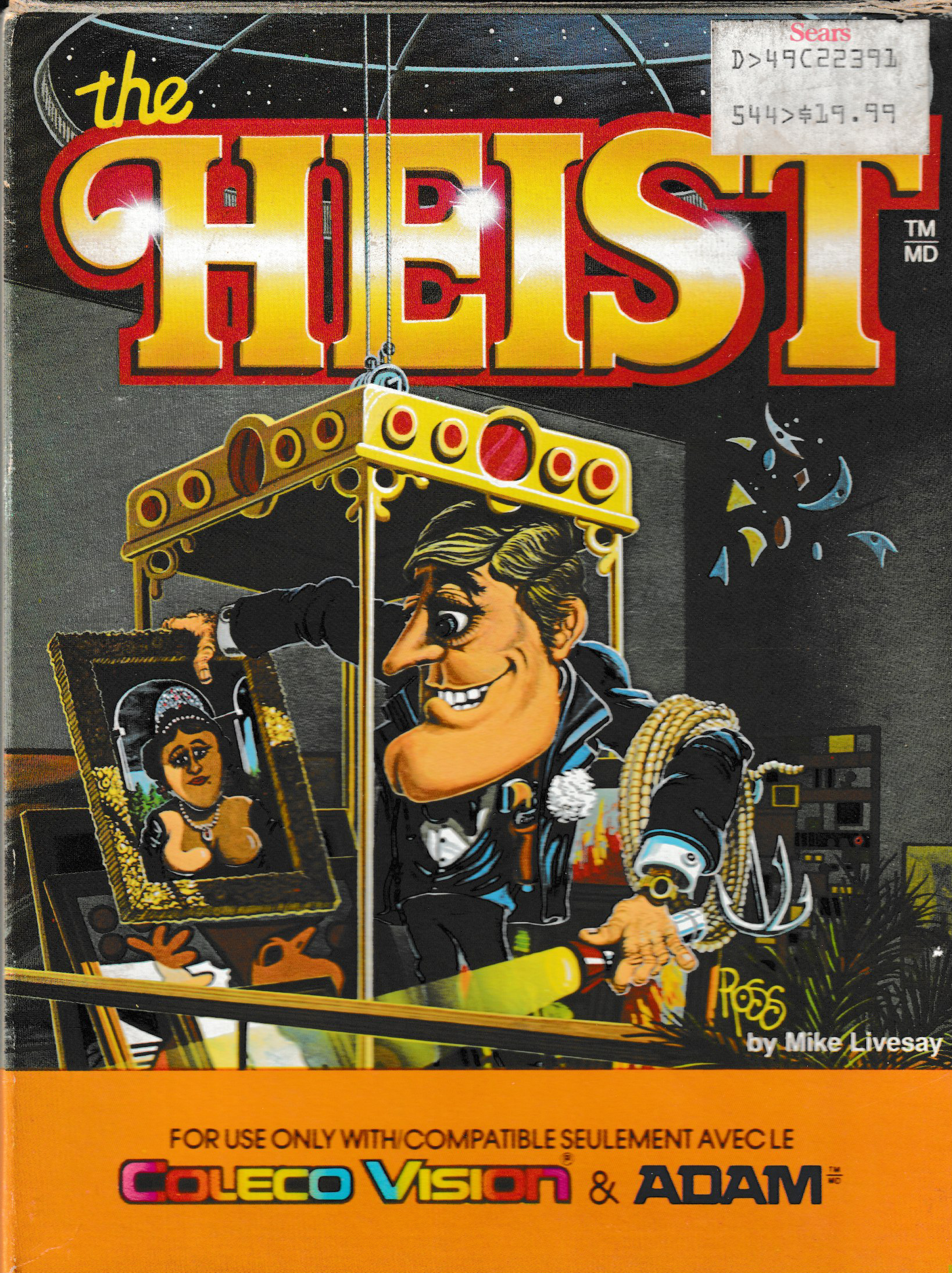 Heist, The (CA) US Front Box Art