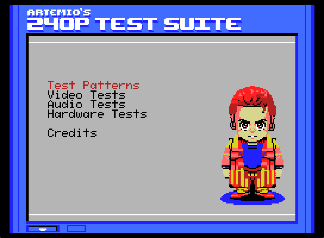 Artemio's 240p Test Suite