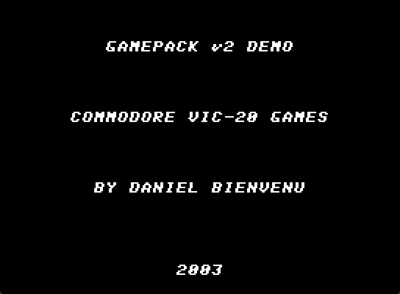 GamePack - Vic-20