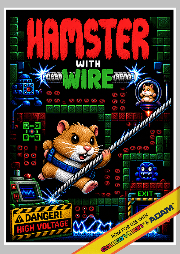 Hamster with Wire US Front Box Art