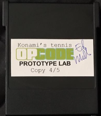 Konami Tennis Main Cartridge