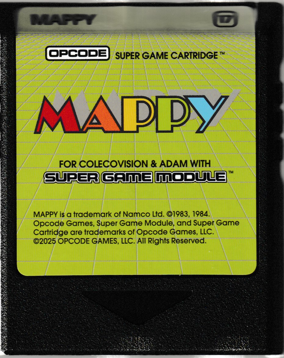 Mappy Main Cartridge