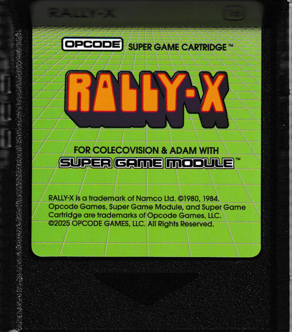 Rally-X Main Cartridge