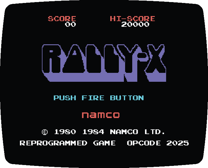 Rally-X Screenshot 1