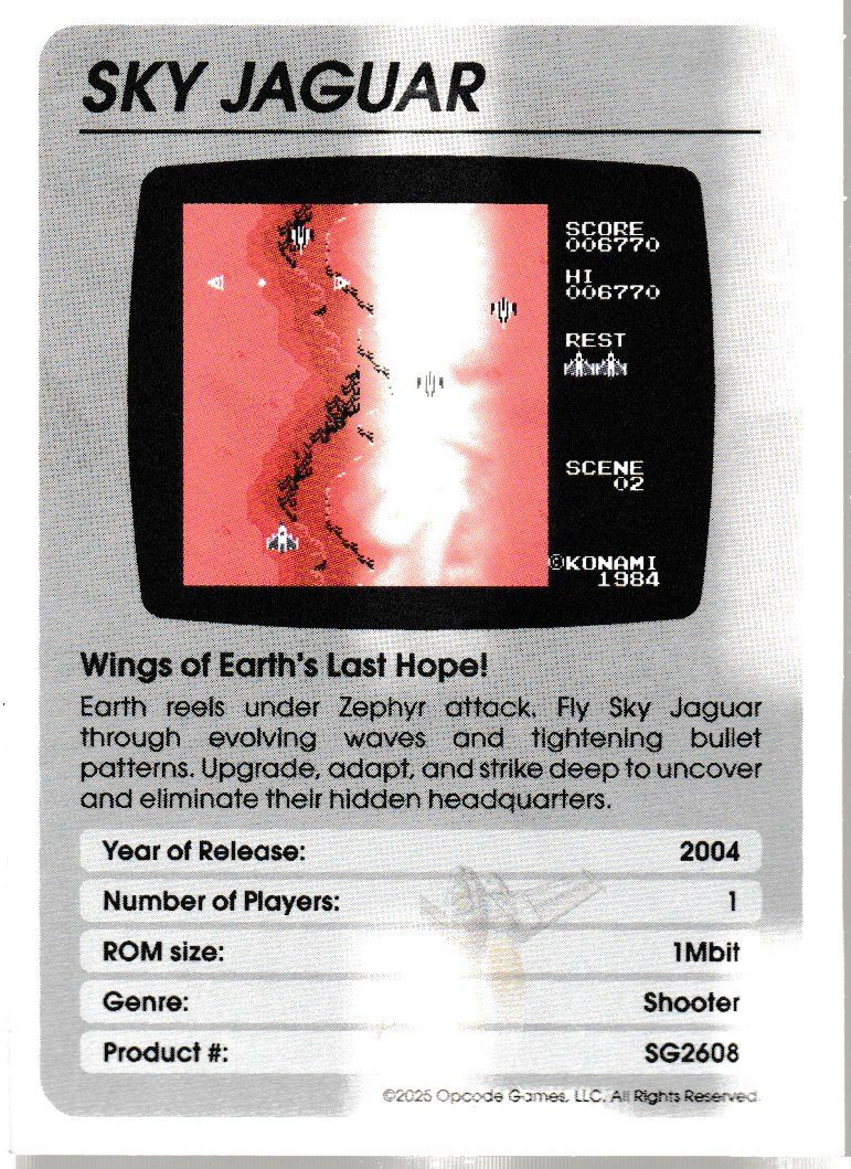 Sky Jaguar Insert 2