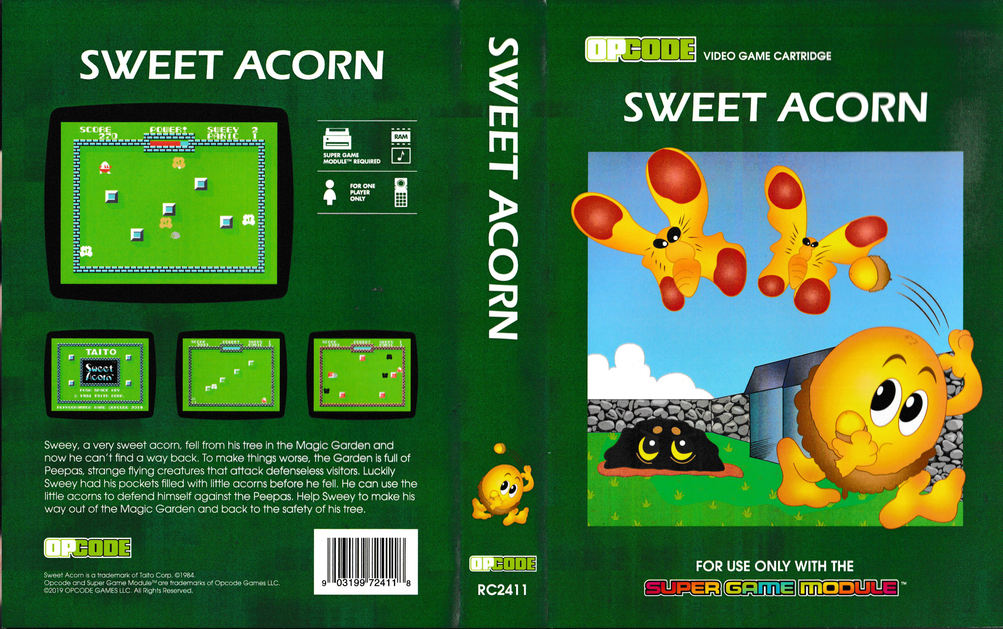 Sweet Acorn (Clamshell) Variant 1