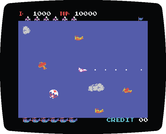 Time Pilot Screenshot 2