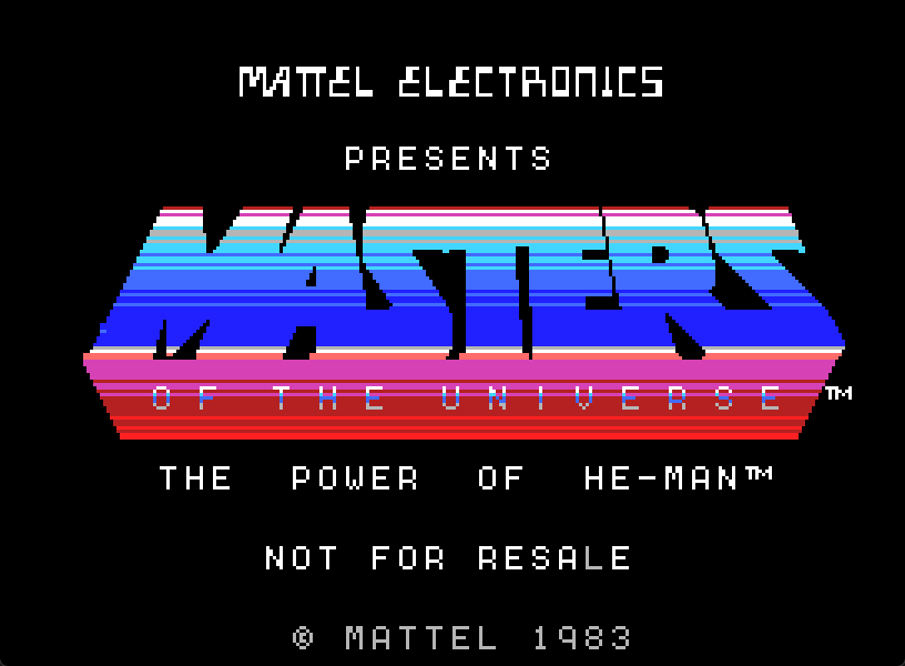 Masters of the Universe - The Power of He-Man (Prototype)