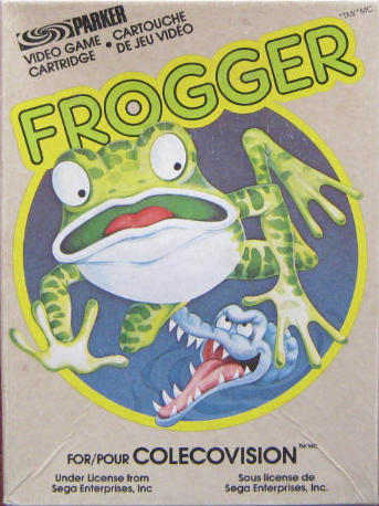 Frogger (CA) US Front Box Art