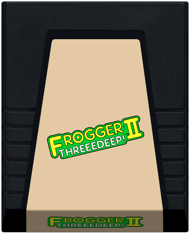 Frogger II: Threeedeep! (CA) Main Cartridge