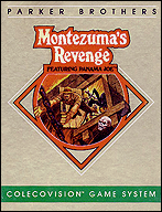 Montezuma's Revenge US Front Box Art