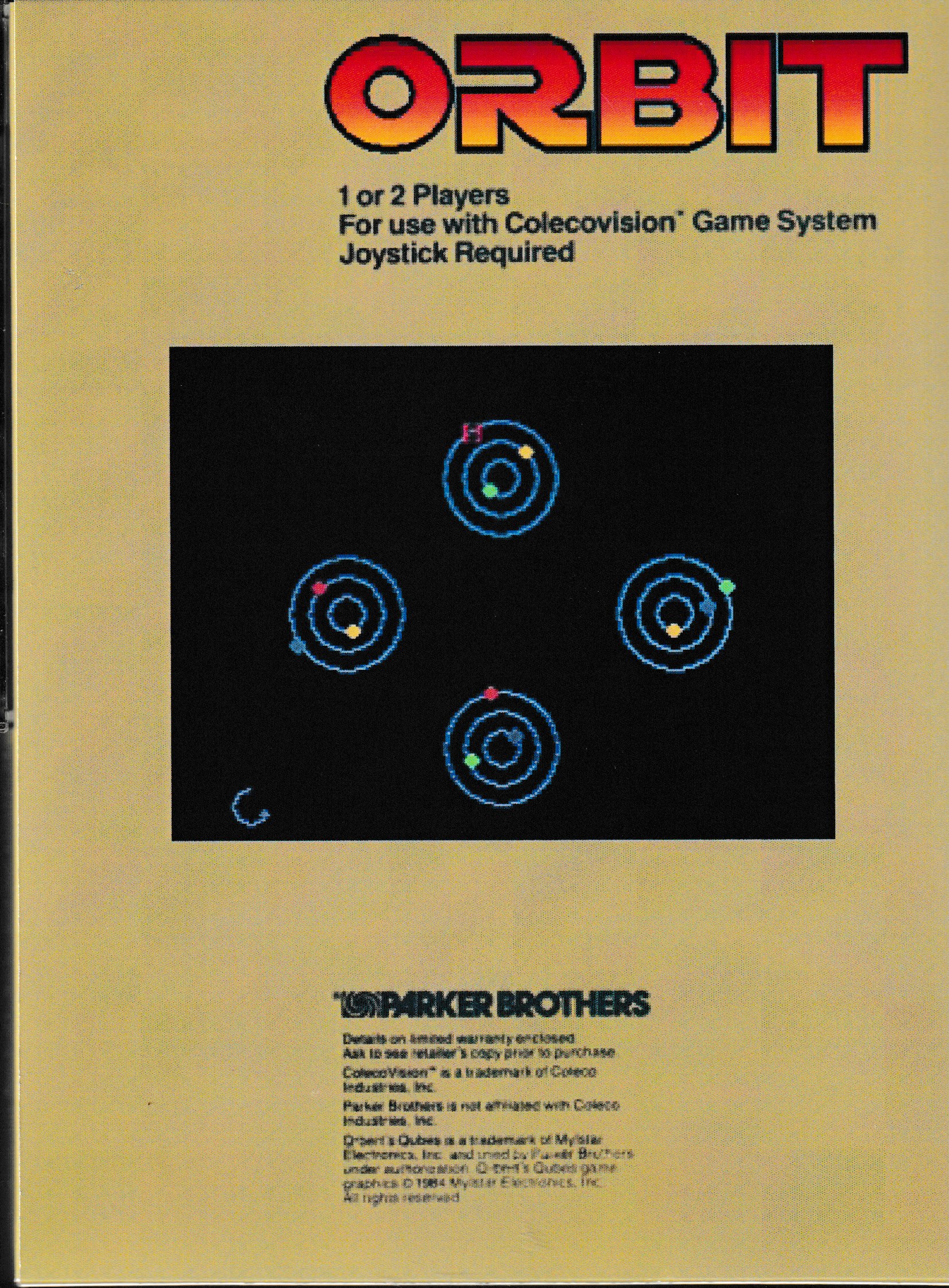 Orbit US Back Box Art