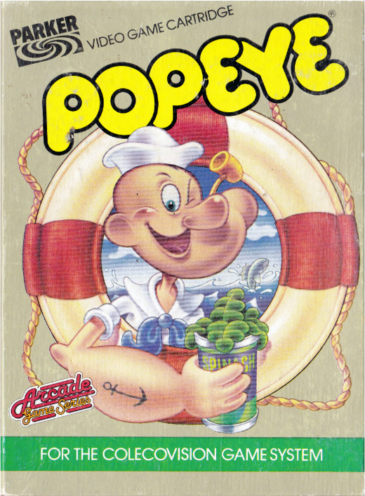 Popeye (EU) US Front Box Art