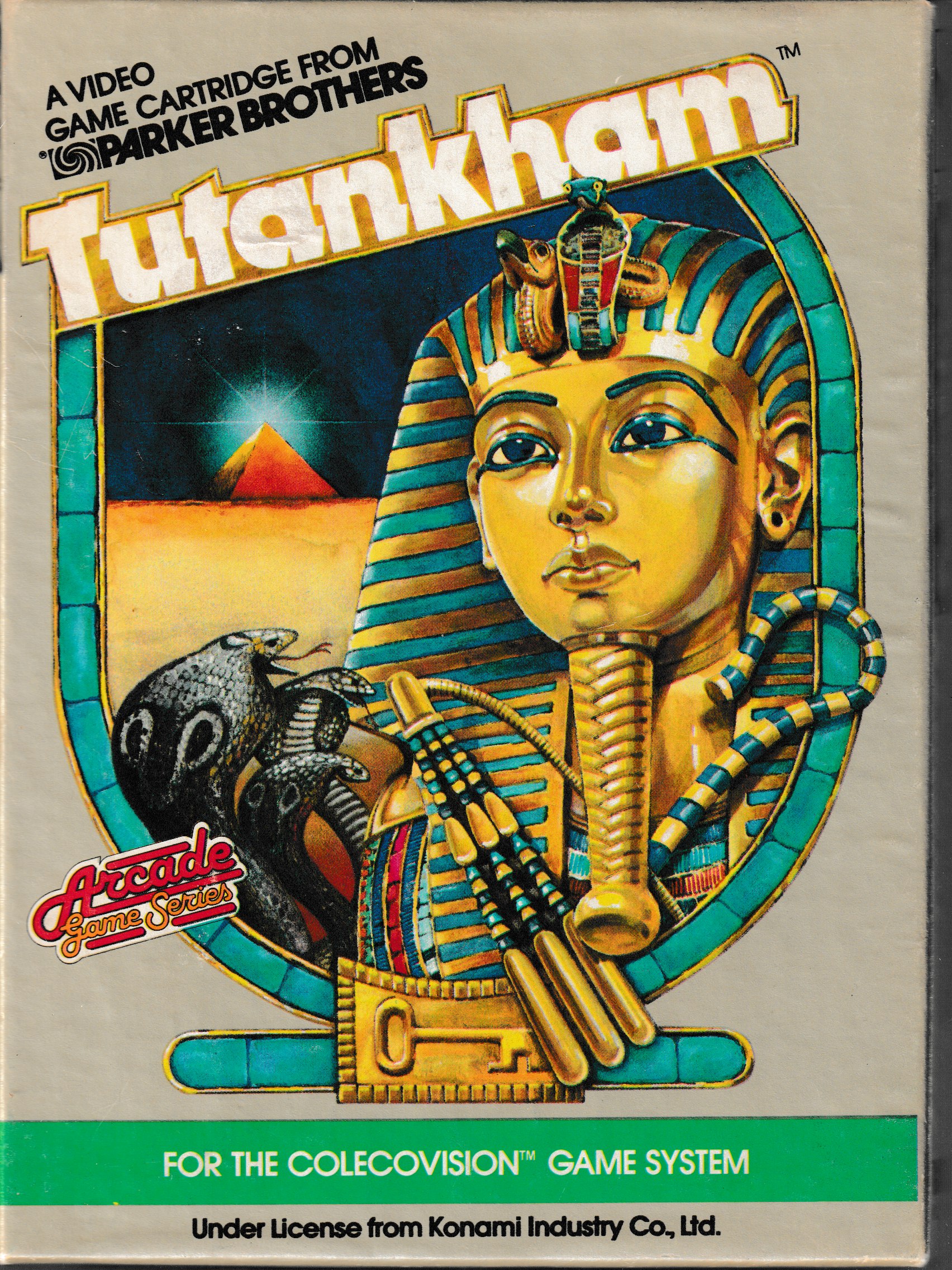 Tutankham US Front Box Art
