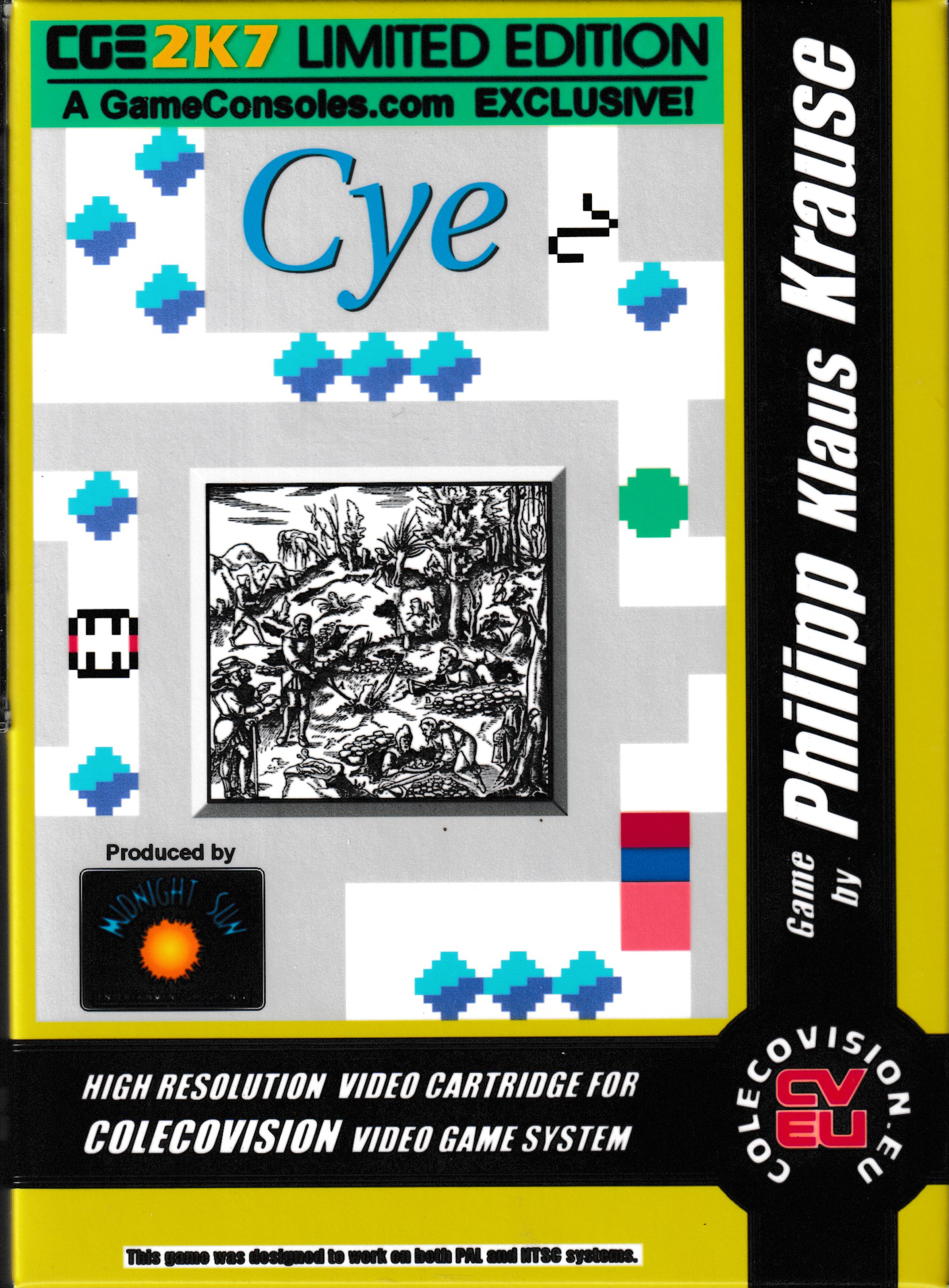 Cye 1.0 (CGE 2007 Edition) US Front Box Art
