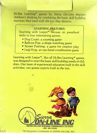 Learning with Leeper US Back Box Art
