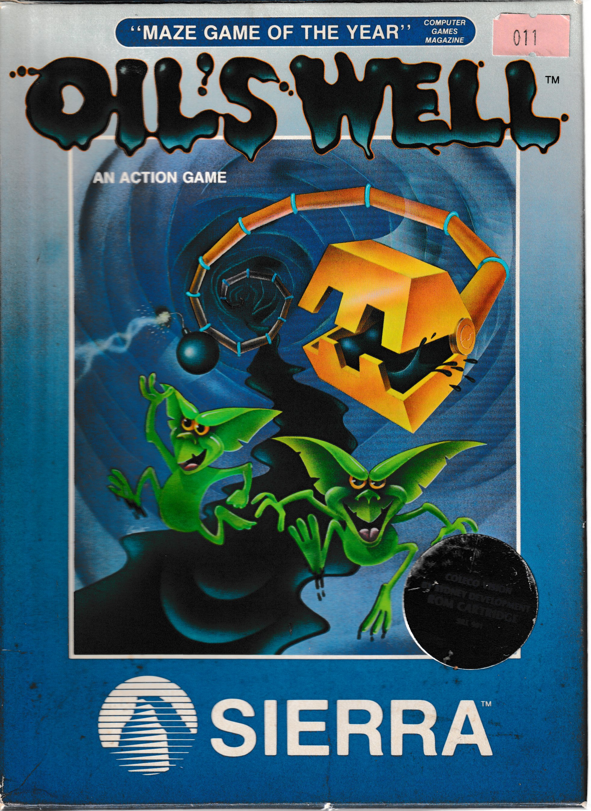 Oil's Well US Front Box Art