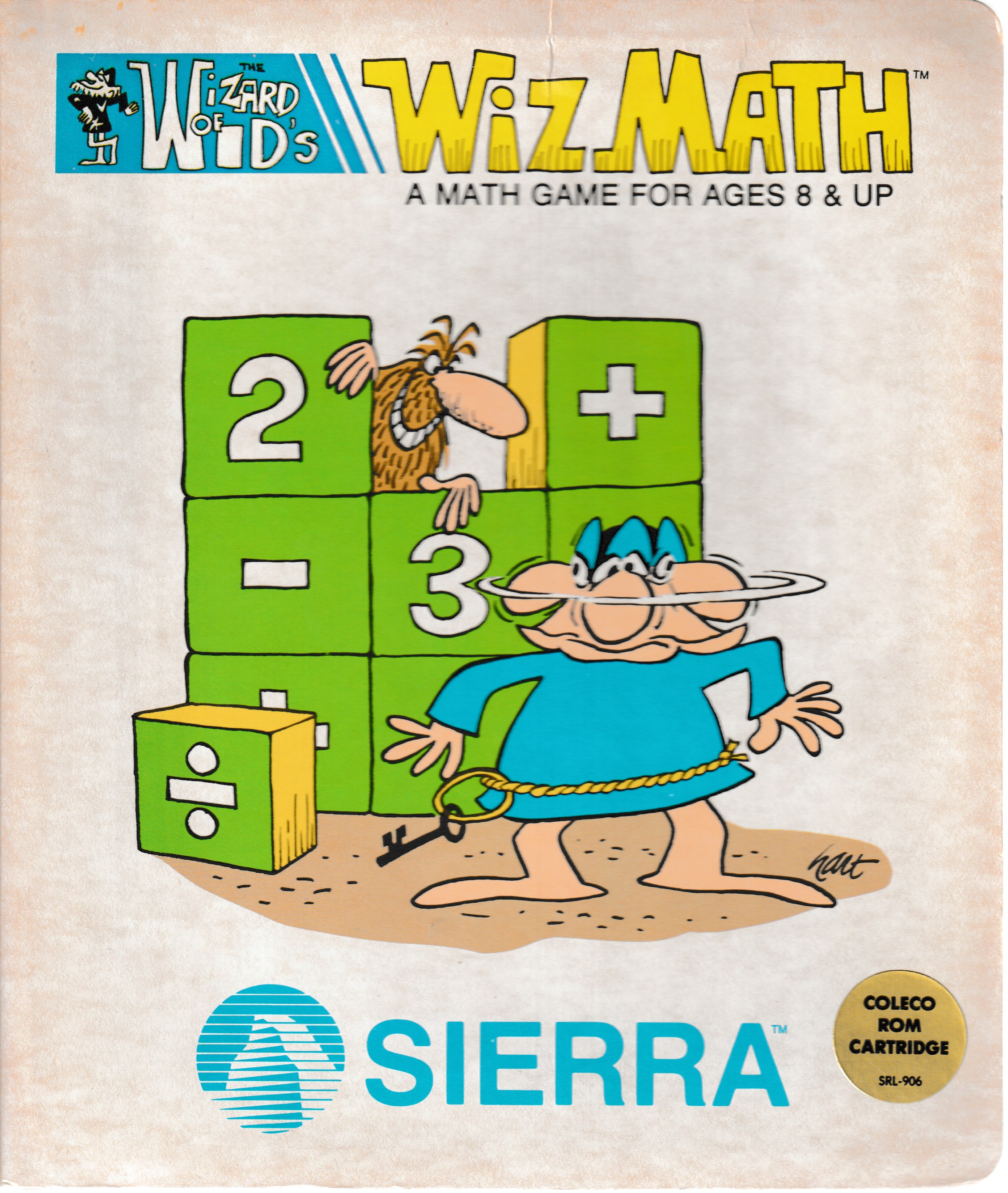 Wizard of id s WizMath US Front Box Art