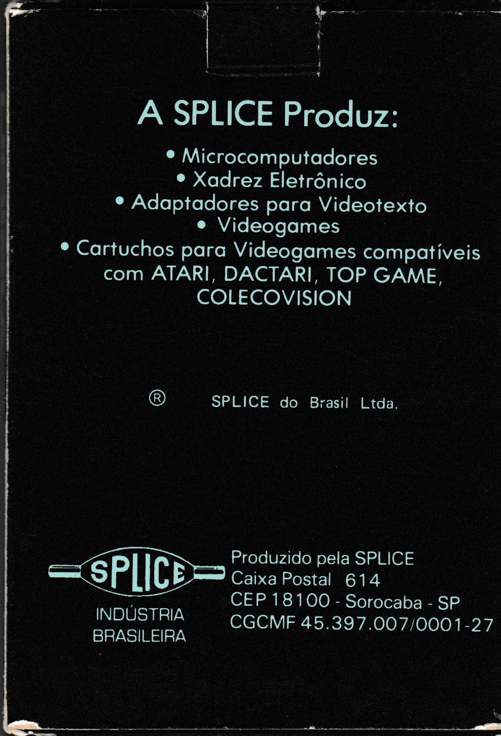Castelo US Back Box Art