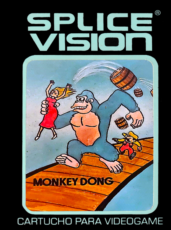 Donkey Kong (Monkey Dong) US Front Box Art
