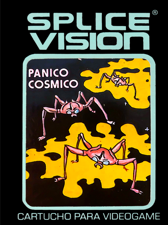 Space Panic (Panico Cosmico) US Front Box Art