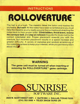 Rolloverture US User Manual