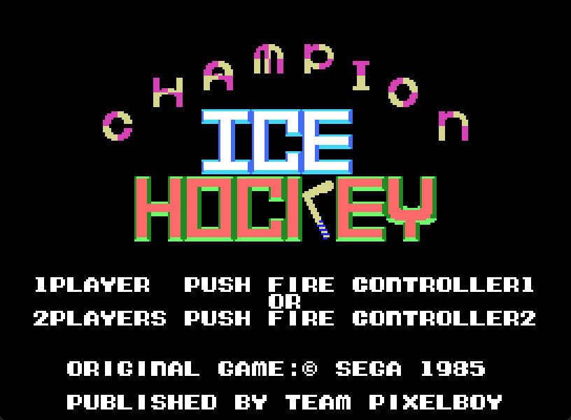 Champion Ice Hockey Screenshot 1