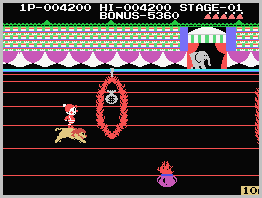 Circus Charlie (CBS) Screenshot 2