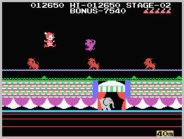 Circus Charlie (CBS) Screenshot 3