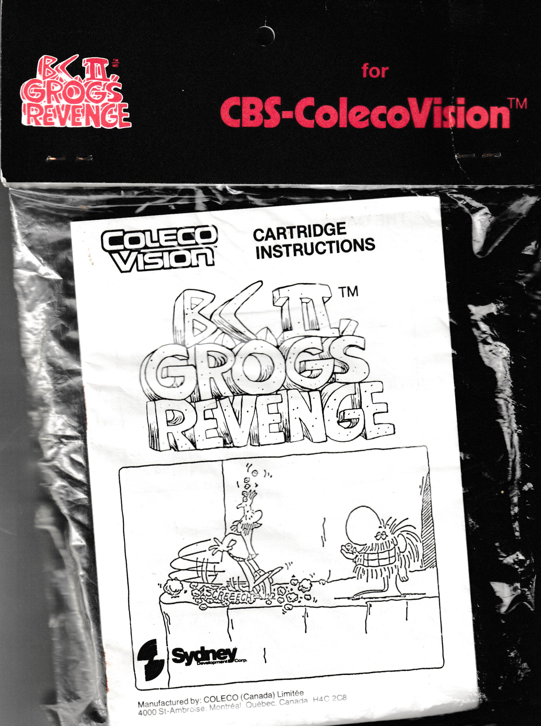 B.C. II: Grog's Revenge Box art