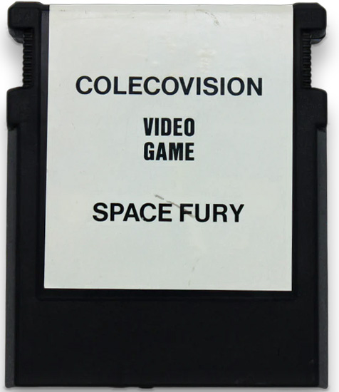 Space Fury Main Cartridge