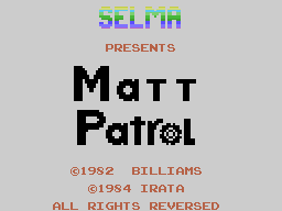 Matt Patrol (Moon Patrol)