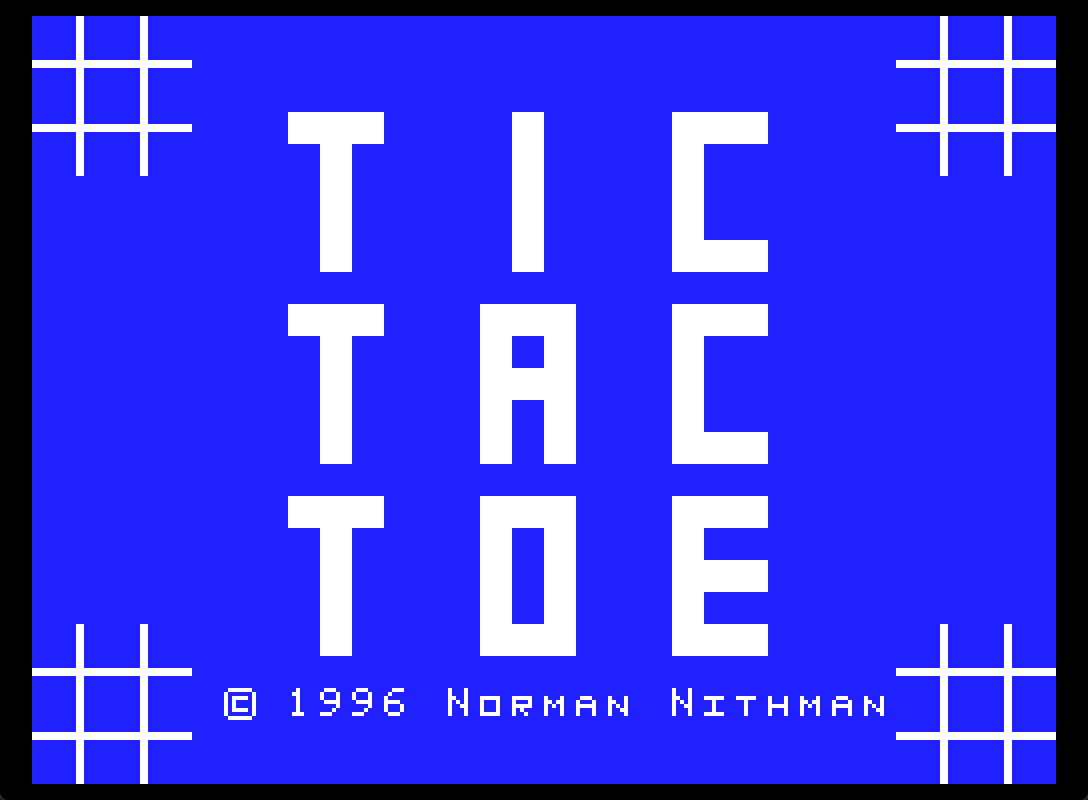 Tic-Tac-Toe