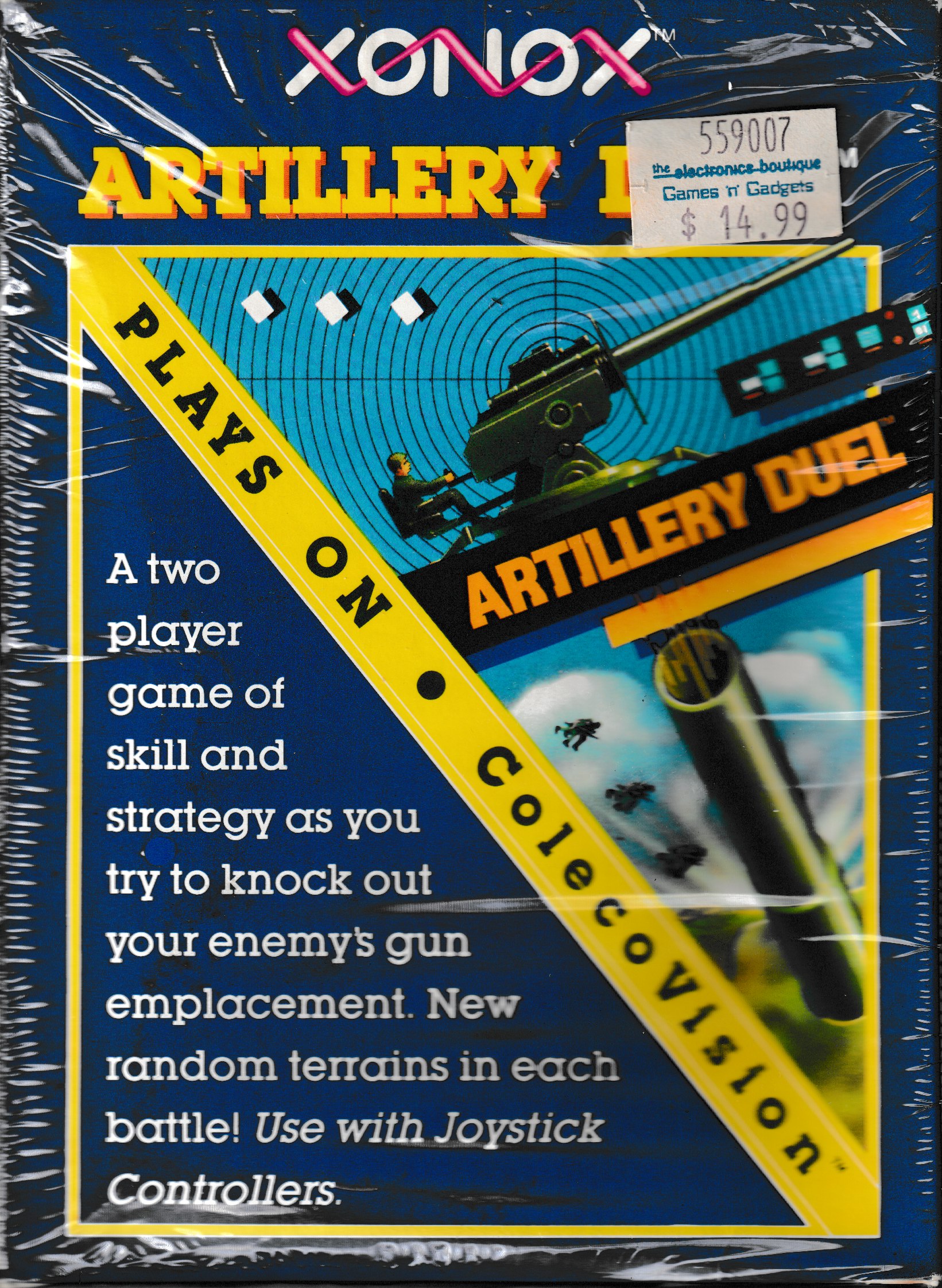 Artillery Duel US Front Box Art